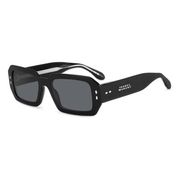 A0616Z New ISABEL MARANT Black Square IM 0144/S 807IR Sunglasses Women - Picture 1 of 4